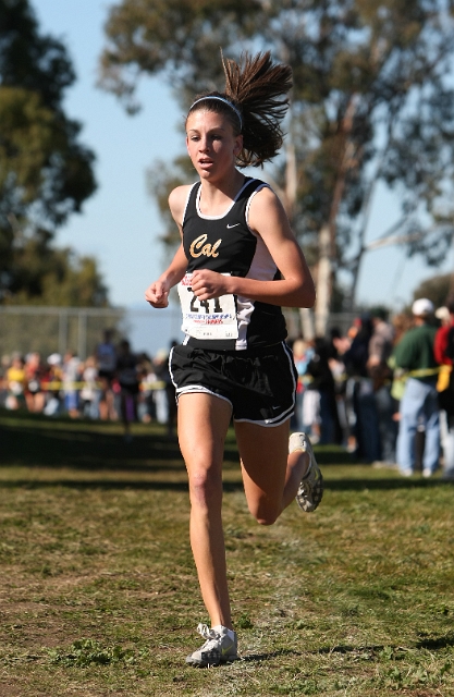 NCS XC D1 Girls-004.JPG - 2009 North Coast Section Cross Country Championships, Hayward High School, Hayward, California